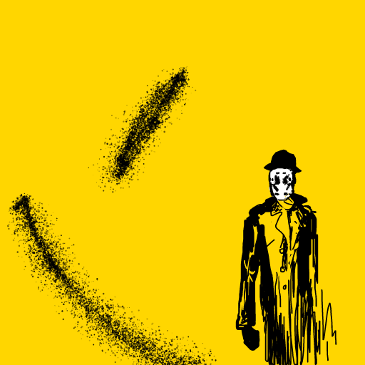 Rorschach drawing by koko_b_where
