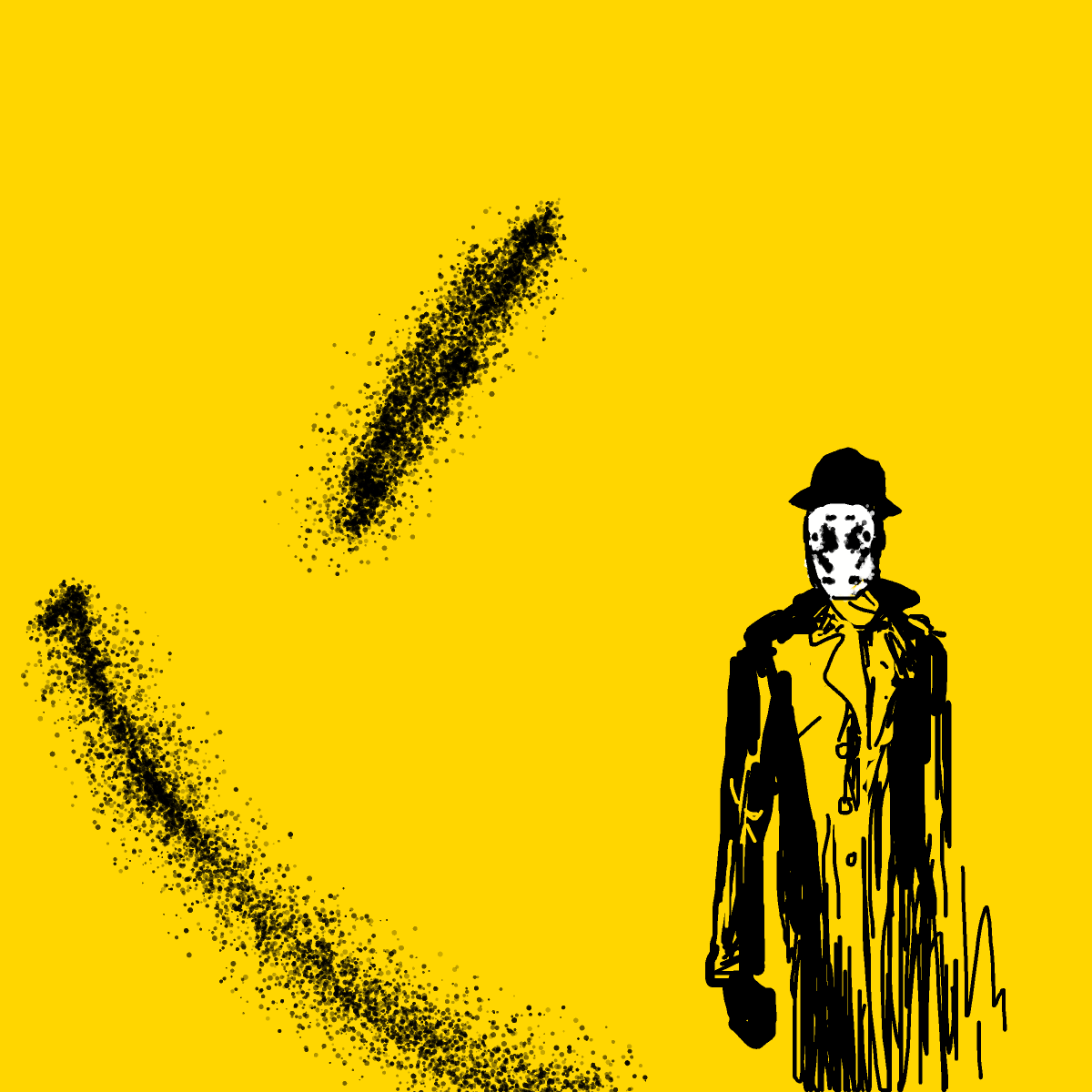Rorschach drawing by koko_b_where