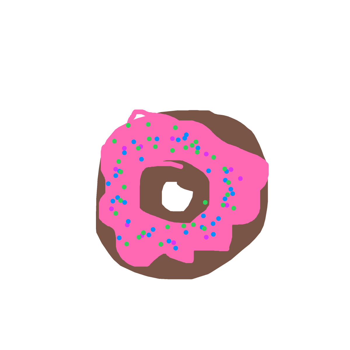 Donut drawing by alexis