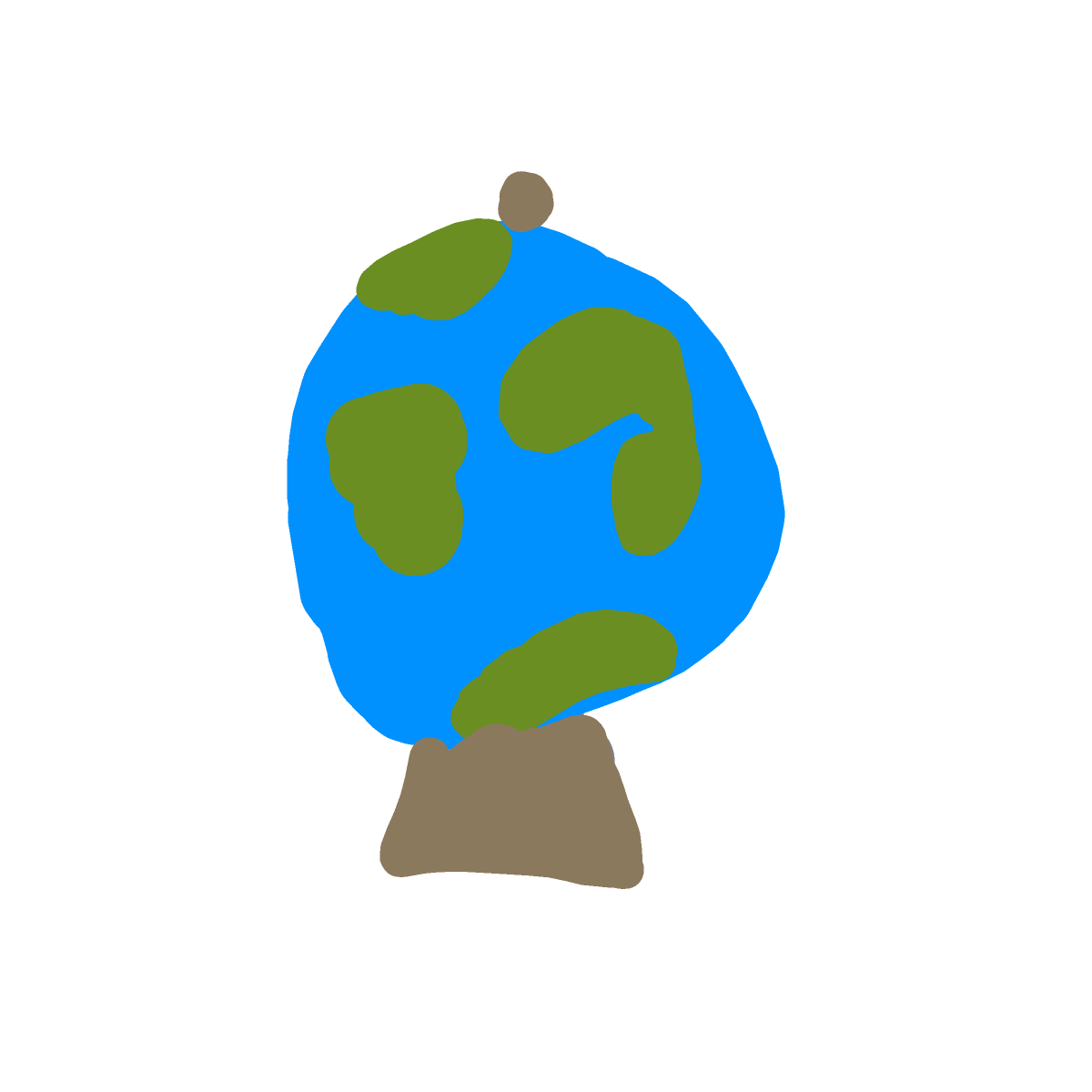 Globe drawing by sun-rose-drive