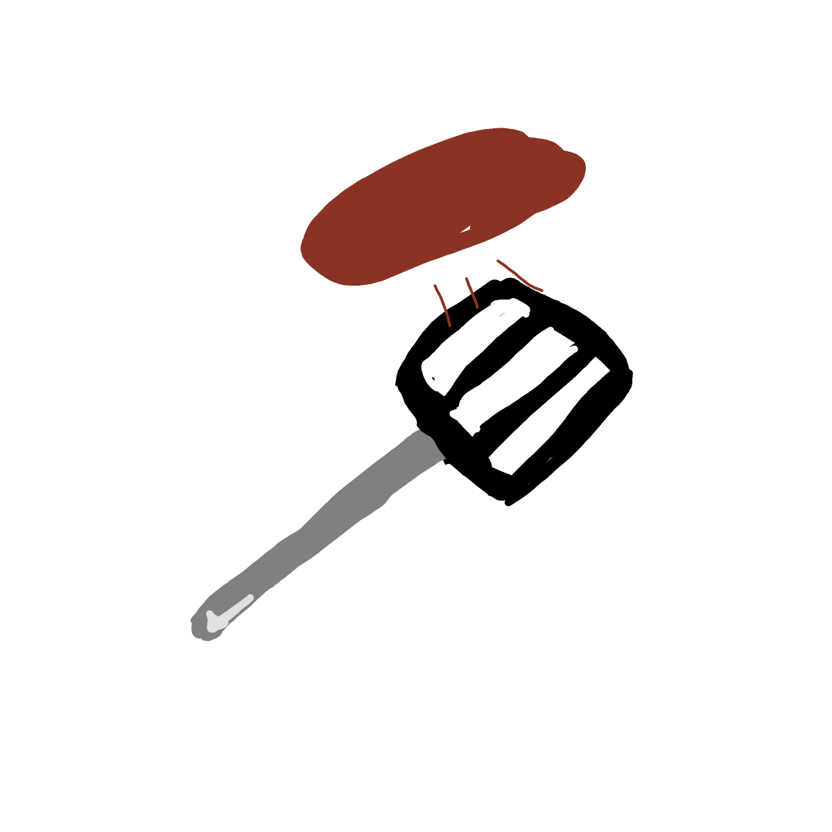 Spatula drawing by keysofoblivion