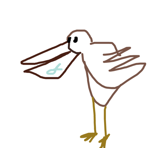Pelican drawing by crisp-steel-quest