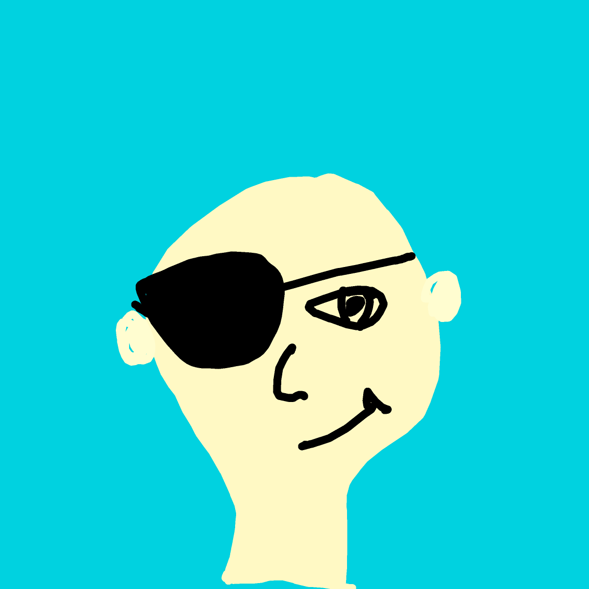 Eye Patch drawing by sun-rose-drive