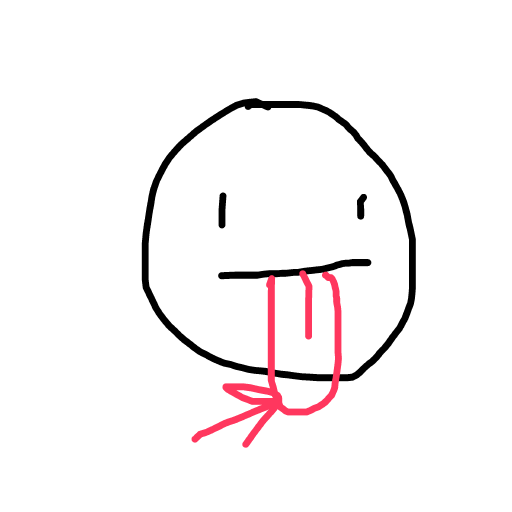 Tongue drawing by honey crisp