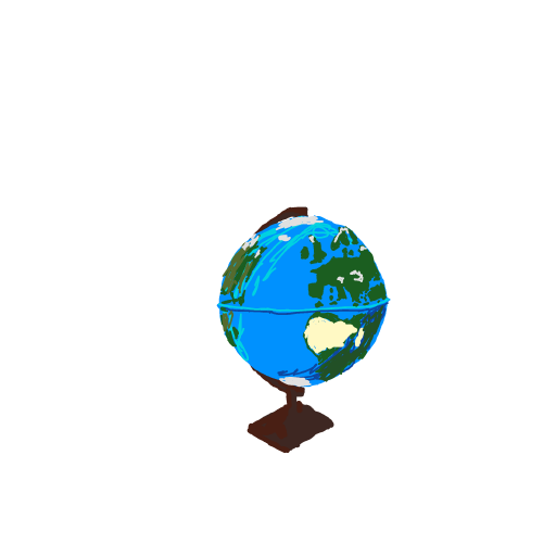 Globe drawing by godor