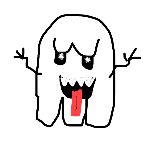 Ghost drawing by dan