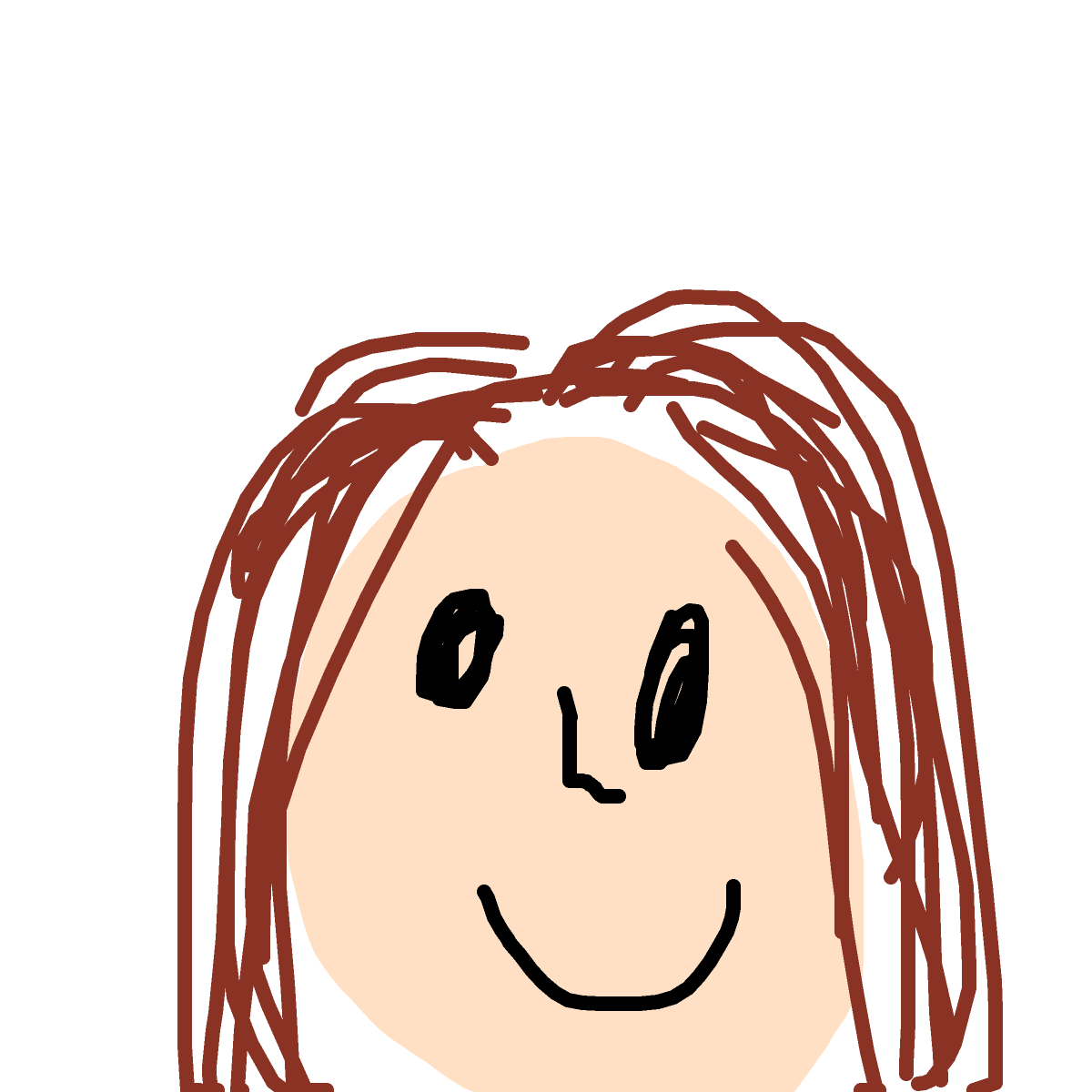 Hair drawing by bia