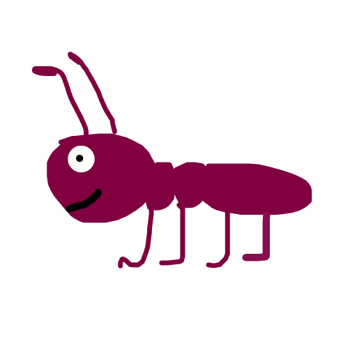Ant drawing by grou