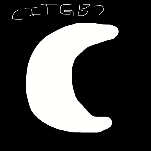 Moon drawing by mikl pickle