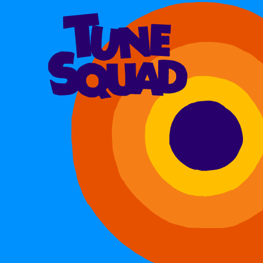 Tune Squad drawing by monthra