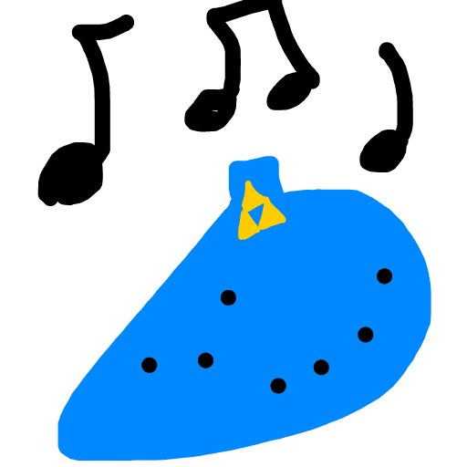 Ocarina drawing by hatben