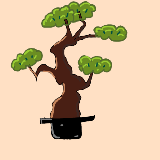 Bonsai drawing by godor