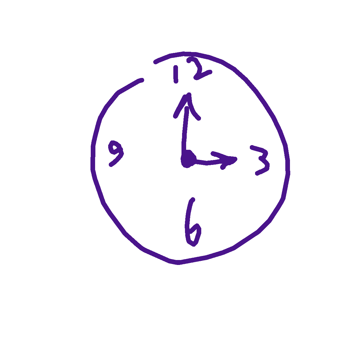 Clock drawing by iron-pearl-link