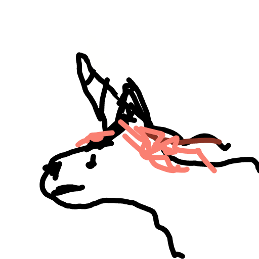 Unicorn drawing by soft-mint-carve