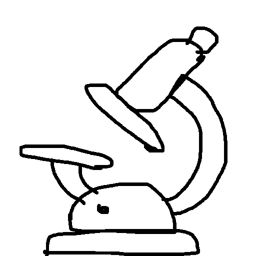Microscope drawing by mikestam195