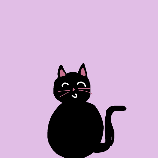 Black Cat drawing by shahadudu