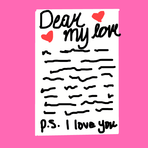 Love Letter drawing by ms lady
