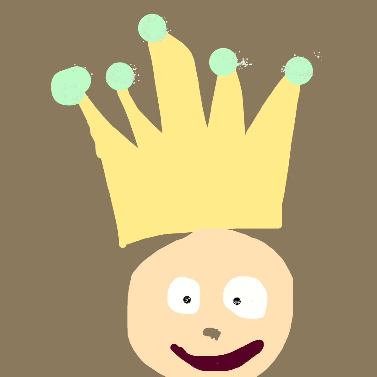 Crown drawing by tirza