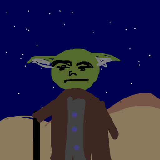 Yoda drawing by shahadudu