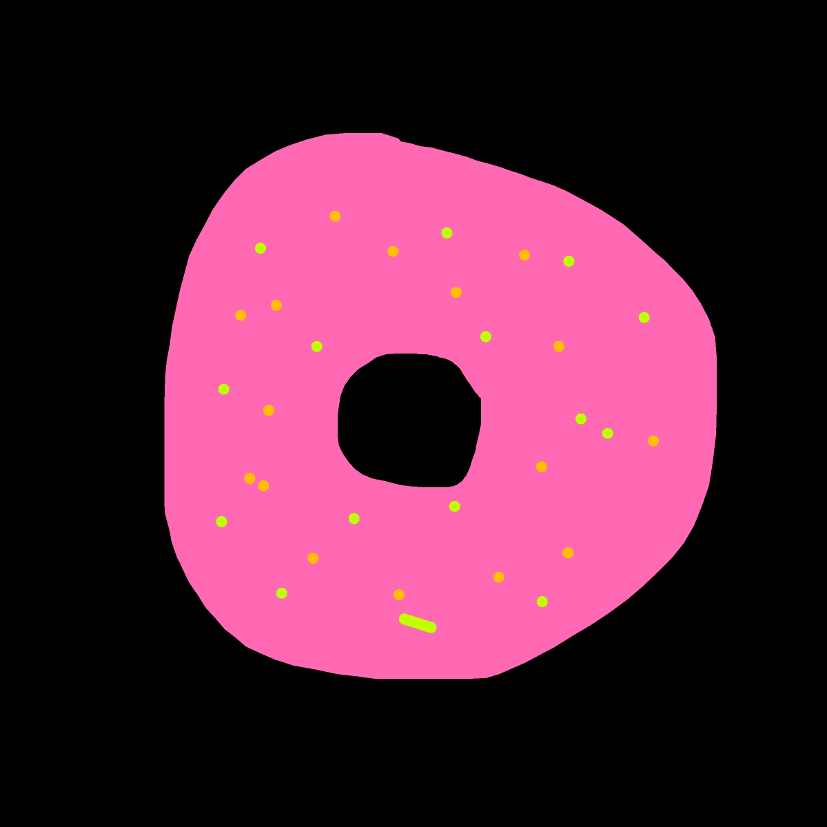 Donut drawing by real-steel-code