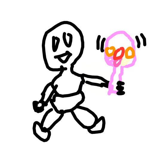 Rattle drawing by Mr Doodles