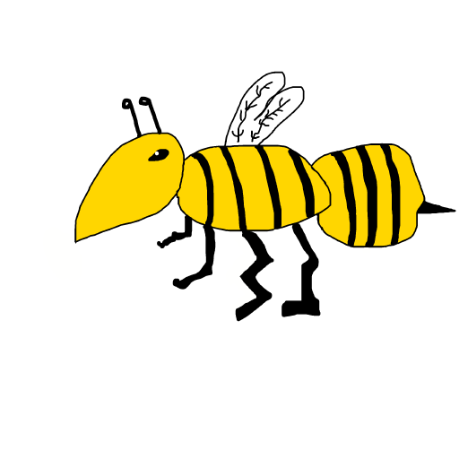 Wasp drawing by carla