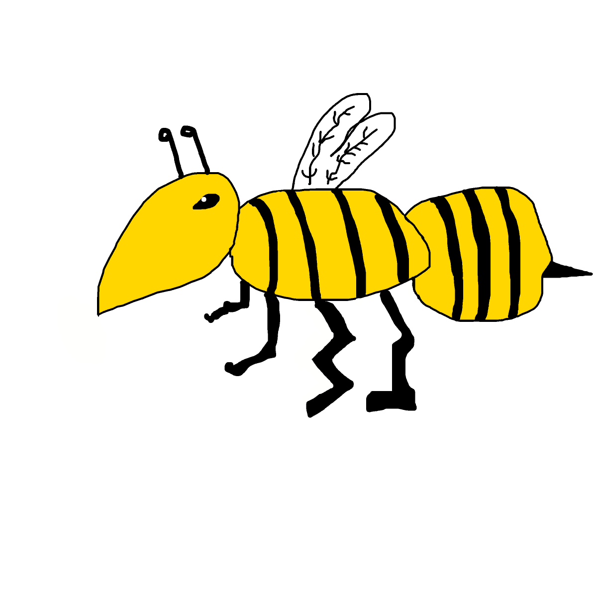 Wasp drawing by carla