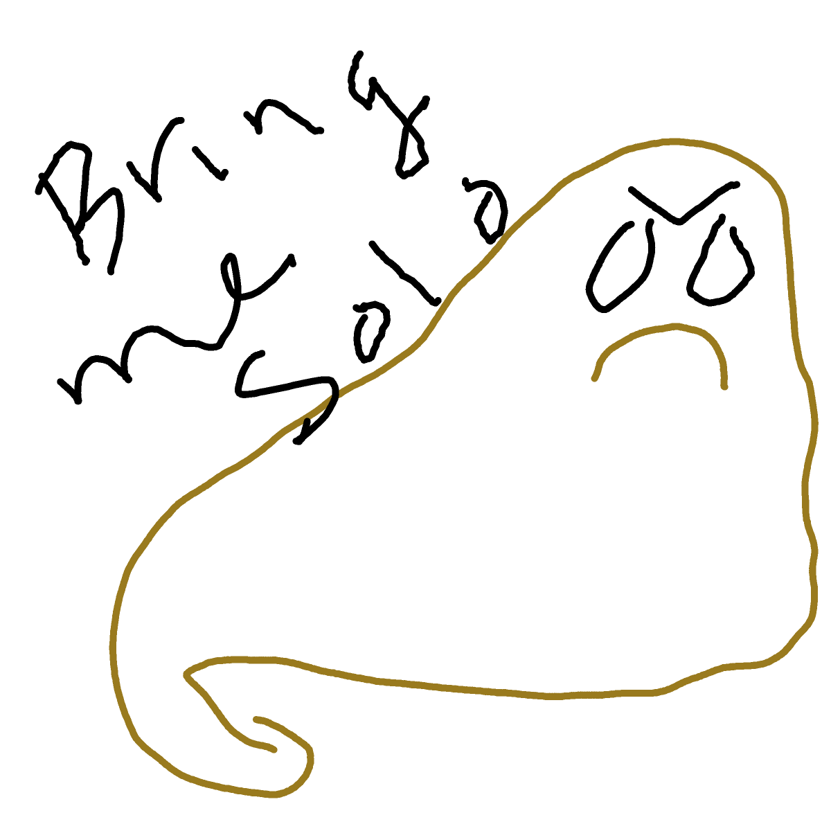Jabba drawing by Shandi