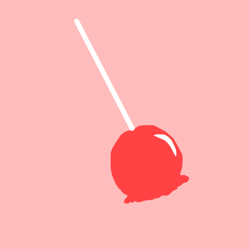 Candy Apple drawing by jashezilla