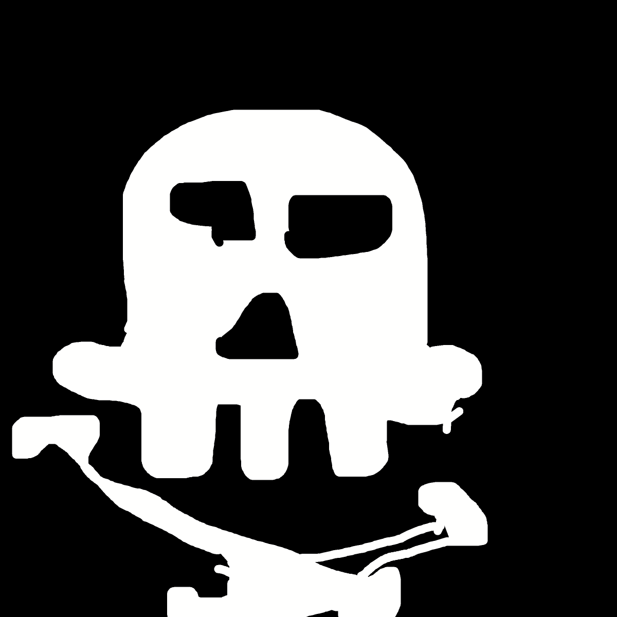 Pirate Flag drawing by mikestam195
