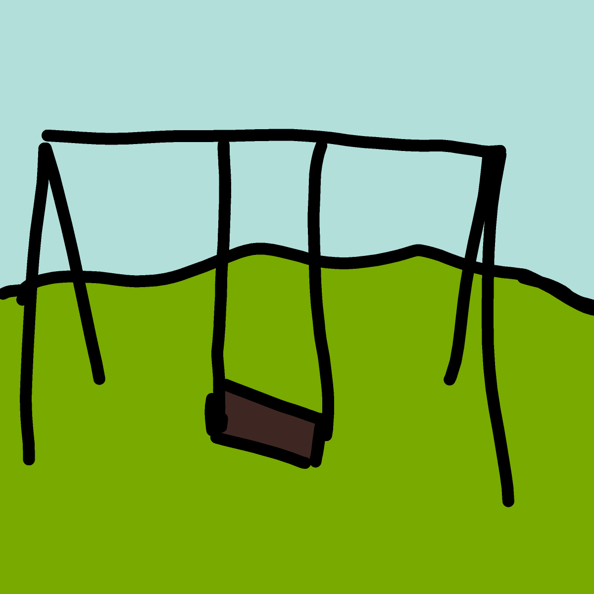 Swing drawing by Marcos