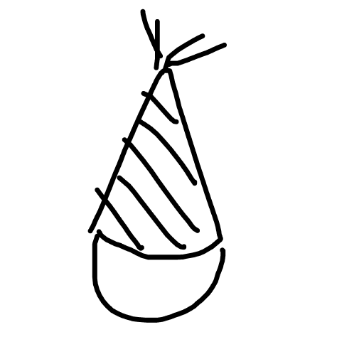 Party Hat drawing by lili
