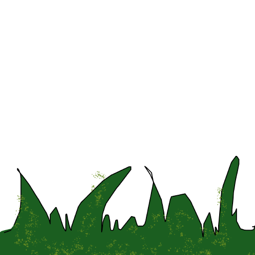 Grass drawing by vale