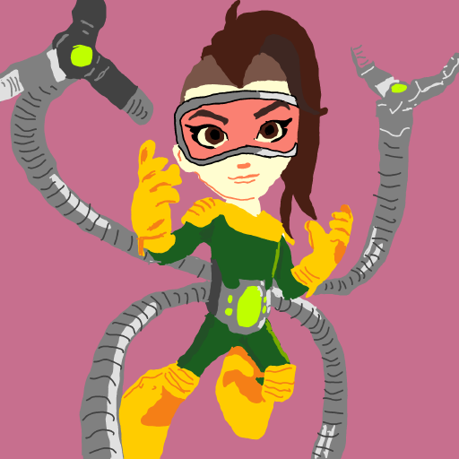 Doc Ock drawing by Guardianoflives