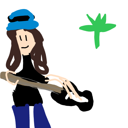 Leaf drawing by Fih