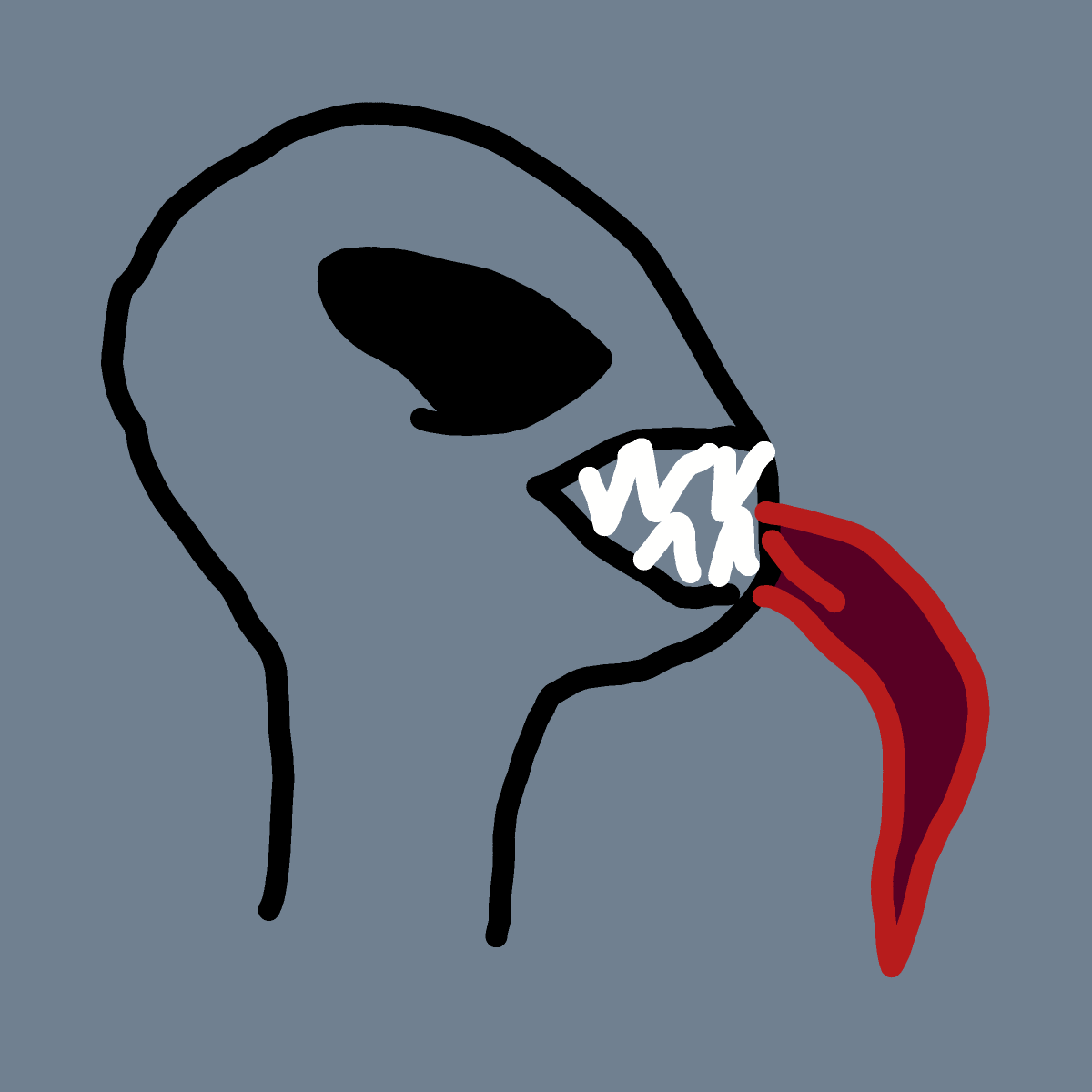 Venom drawing by ebony-neat-blade