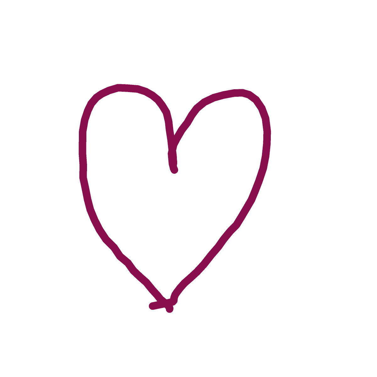 Heart drawing by sea-wave-artist