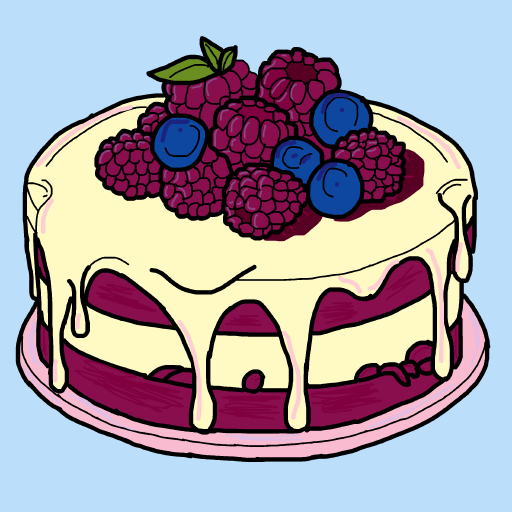 Cake drawing by spleenonlean