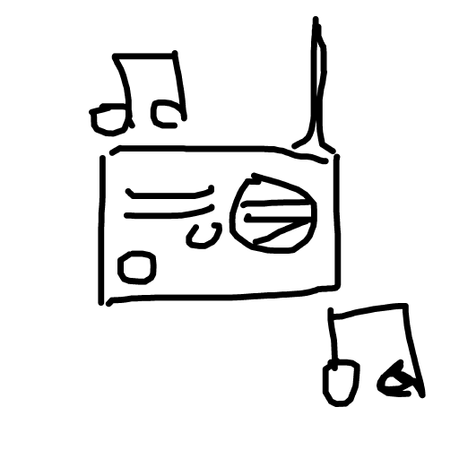 Radio drawing by tj42312
