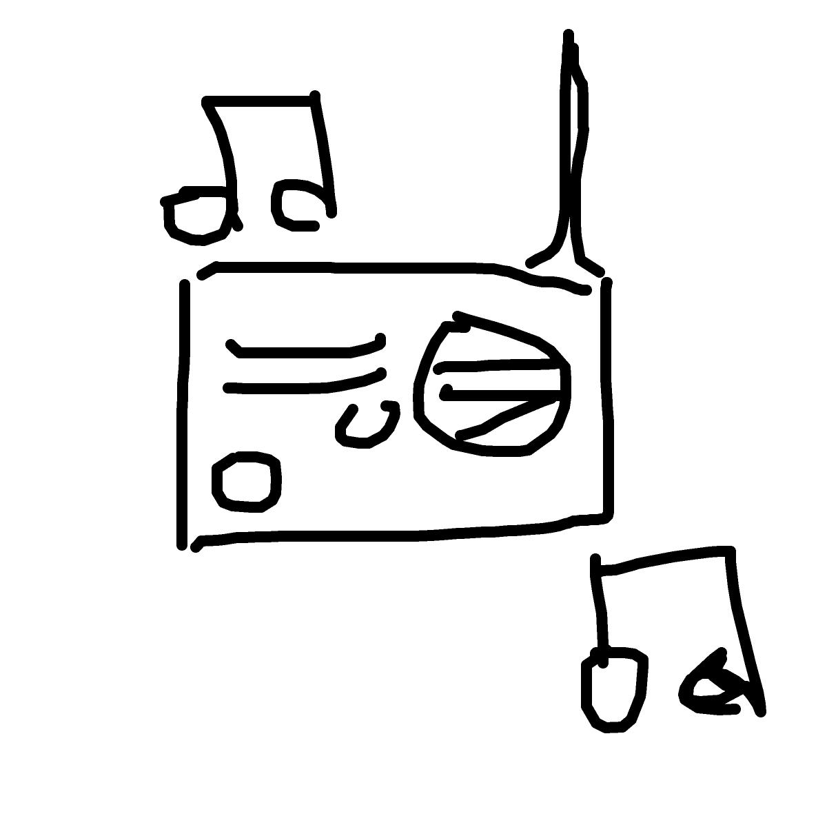 Radio drawing by tj42312