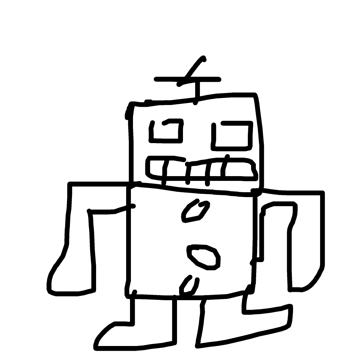 Robot drawing by kboyce