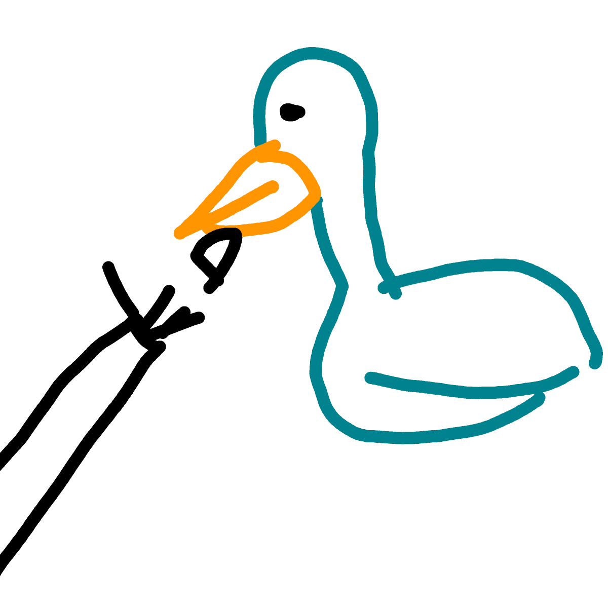 Duck Hunt drawing by chaddyboyyo