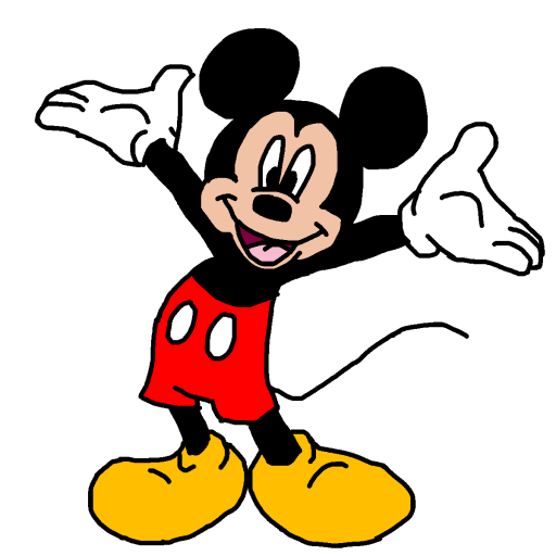 Mickey Mouse drawing by monthra