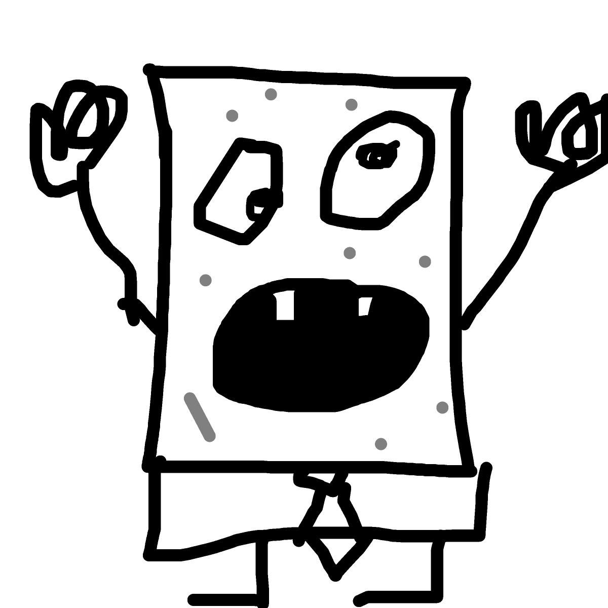 DoodleBob drawing by tandman