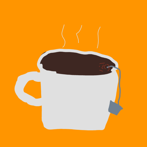 Tea drawing by Guardianoflives