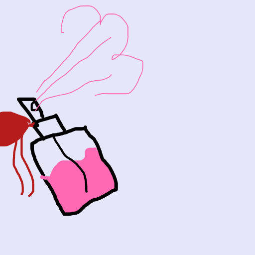 Perfume drawing by paradutchman