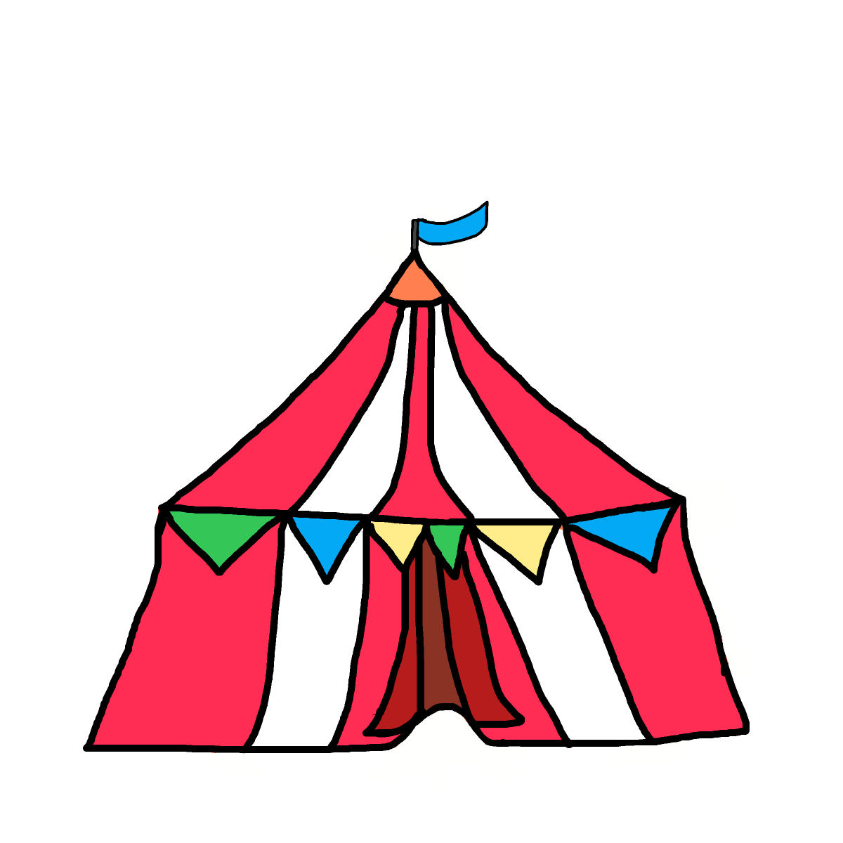 Circus drawing by theduchess