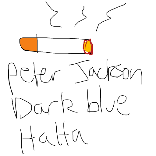 Cigarette drawing by mikestam195