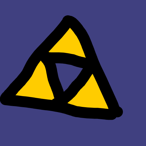 Triforce drawing by ldiot