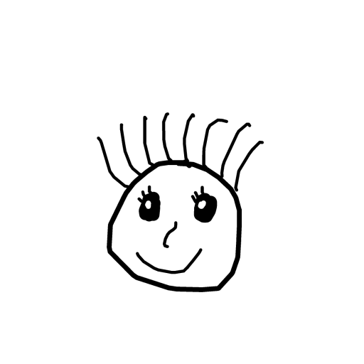 Hair drawing by kyle